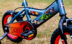 Huffy Marvel Avengers 12inch Kids Bike + Stabilisers -RideGear Shop kd6387ace5ec9273b800a635483def2ae