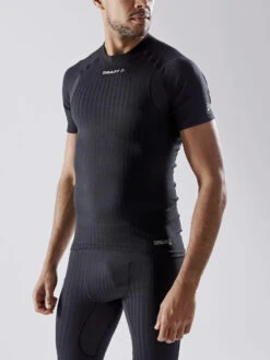Craft ACTIVE EXTREME X CREW NECK SHORT SLEEVE MENS BASELAYER BLACK -RideGear Shop kd7356ac11752095eacf4132c38712ae8