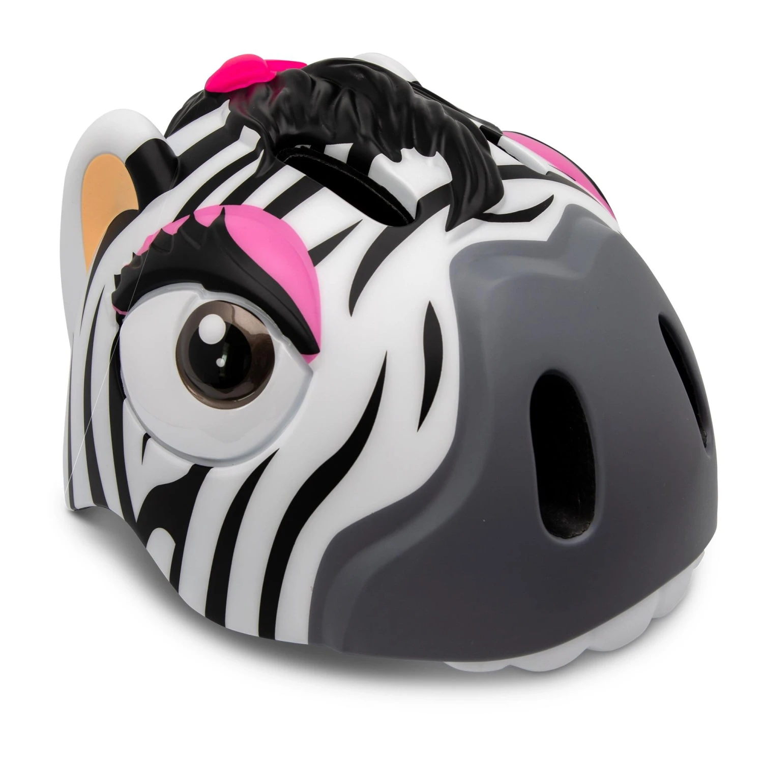 Bicycle Helmet For Kids | White Zebra | Crazy Safety | EN 1078 Certified 3 Bicycle Helmet For Kids | White Zebra | Crazy Safety | EN 1078 Certified