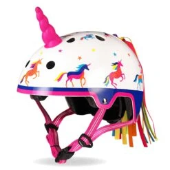 Micro Children's Deluxe 3D Helmet: Unicorn Small 48 -RideGear Shop kdb5e4bee545edd76483759c6647f044b