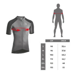 Rockrider Short-Sleeved Mountain Bike Jersey Race 700 -RideGear Shop kdc211efd74c443d9100c49fe8501caad