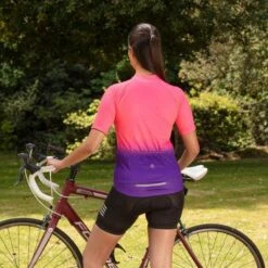 Proviz Classic Women's Short Sleeve Alpine Cycling Jersey -RideGear Shop kdc60cab28b9001150f984eba03bf59de