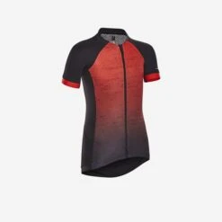 BTWIN 900 Kids' Short-Sleeved Cycling Jersey