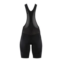 Craft Womens ESSENCE BIB SHORTS Black