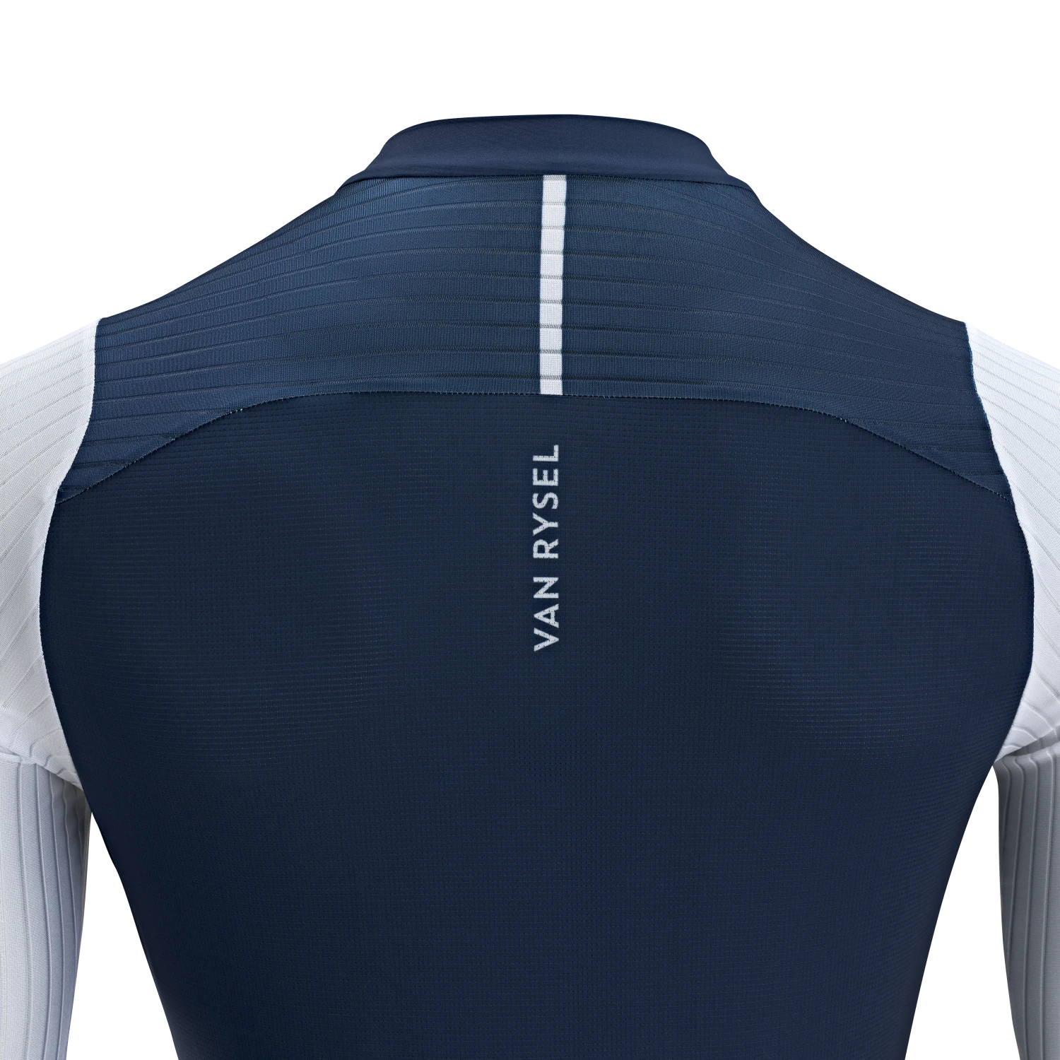 Men's Road Cycling Jersey Racer Pro - Striped Blue 8 Men's Road Cycling Jersey Racer Pro - Striped Blue - Image 6