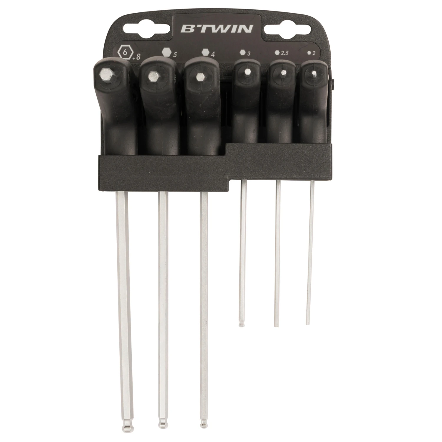 Decathlon Set Of 6 Allen Keys + 8 Mm Adaptor 4 Decathlon Set Of 6 Allen Keys + 8 Mm Adaptor - Image 2