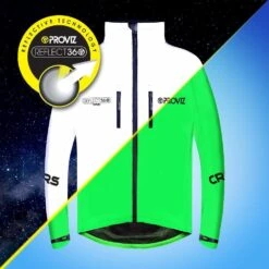 Proviz Men's REFLECT360 CRS Waterproof Reflective Cycling Jacket -RideGear Shop ke535522fee10affc212ea134f41deff0