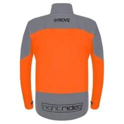 Proviz Men's Nightrider Reflective Waterproof Cycling Jacket -RideGear Shop ke58377cfa7b52d92aaafc9985fe808a2