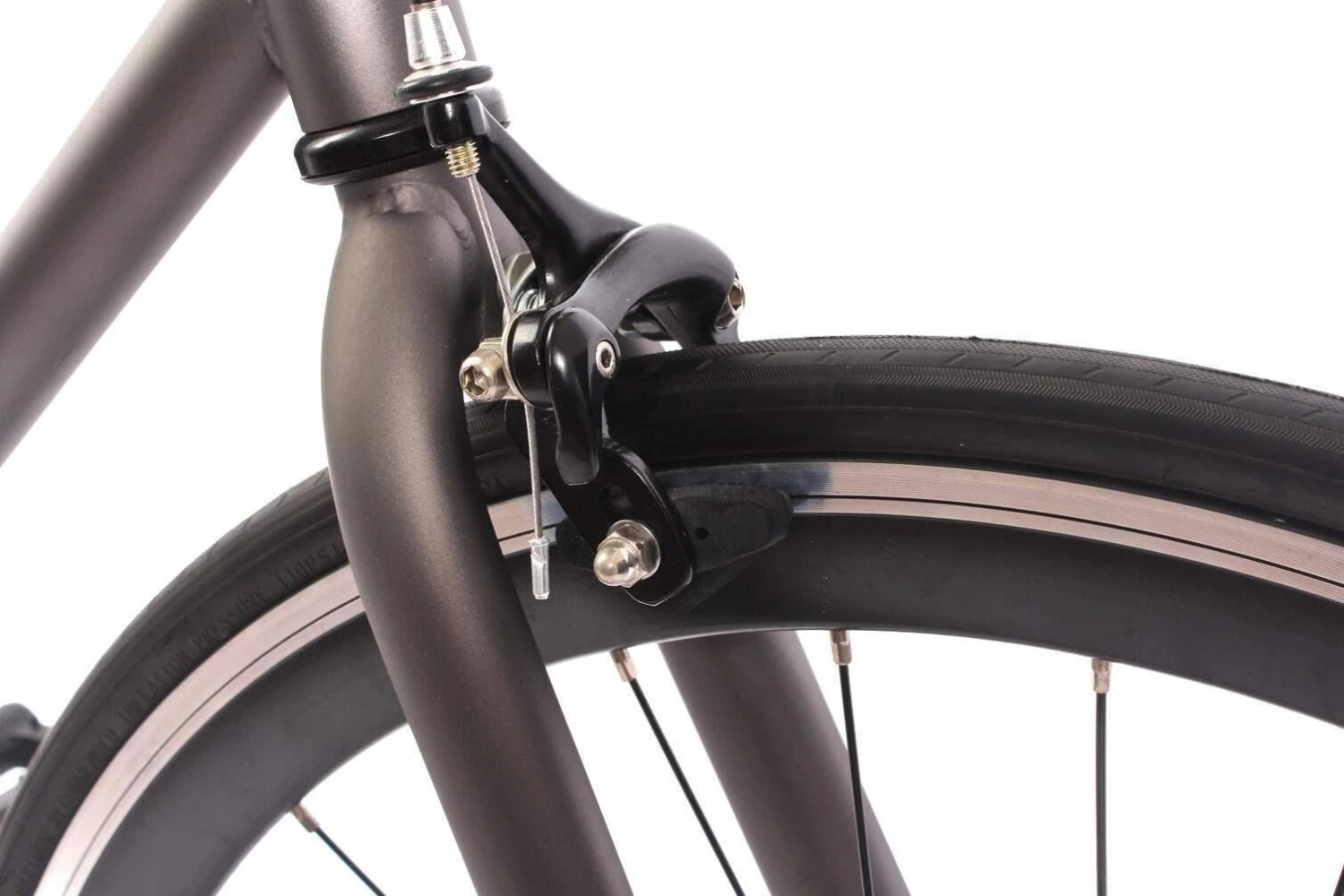 KHE Fixie FX 20 Fixed Speed Bike Grey 7 KHE Fixie FX 20 Fixed Speed Bike Grey - Image 5