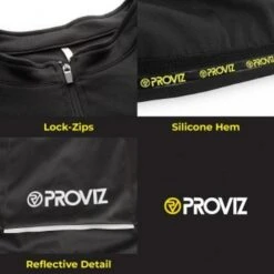 Proviz Sportive Men's Short Sleeve Reflective Cycling Jersey -RideGear Shop kf17fabe51faab2e3f59281b0c2a61100