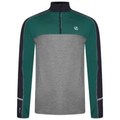 Dare 2b Mens Power Up Jersey (Ultramarine Green/Ebony)