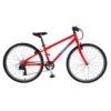 26" Wheel Lightweight Hybrid Bike Red -RideGear Shop kf68a68554bd3bed9067907406bfb02c7