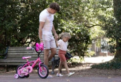 Huffy Disney Minnie Mouse Kids Bike 12 Inch Pink 3 -RideGear Shop kf85d7d5f0ce9a5fbad2d604c50976e06