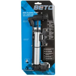 Beto 2 In 1 Mini Floor Pump W/ Gauge -RideGear Shop kfa65c3f97925a4f6fa97a6750f9bb276