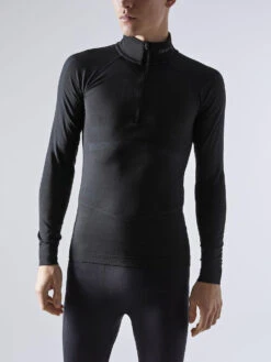 Craft Active INTENSITY ZIP Mens Baselayer Black Asphalt -RideGear Shop kfb7c072b3ec4cffdefe5ee86074a1976
