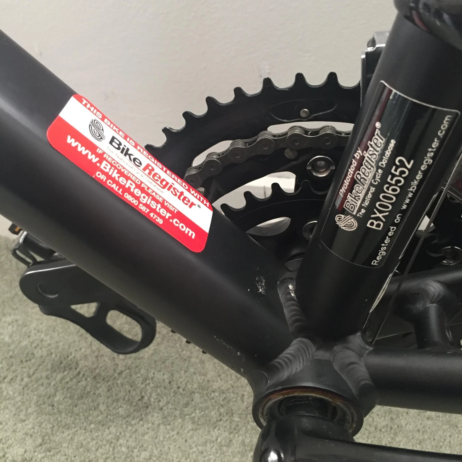 BikeRegister UV Covert Bike Marking Kit 7 BikeRegister UV Covert Bike Marking Kit - Image 5