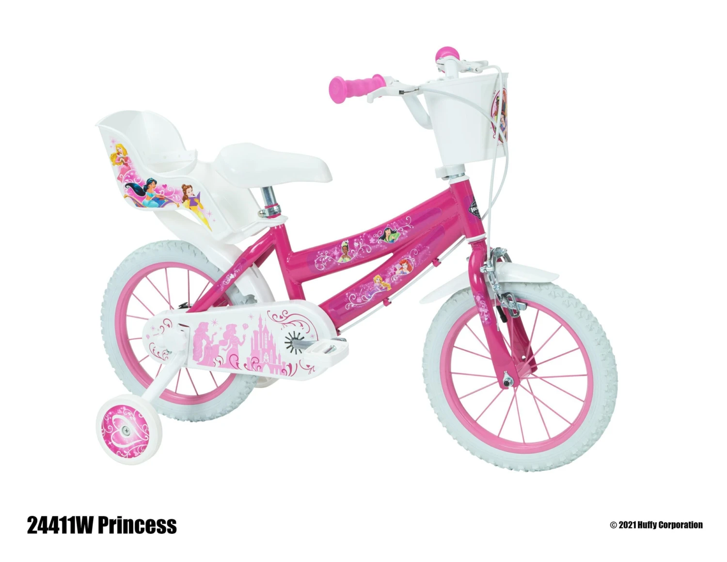 Huffy Disney Princess 14In Kids Bike 5 Huffy Disney Princess 14In Kids Bike - Image 3