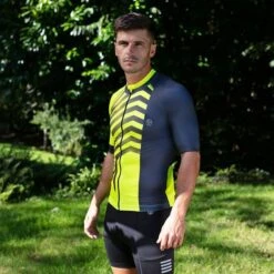 Proviz Classic Men's Short Sleeve Endurance Cycling Jersey -RideGear Shop kfe22fb3a7e87b1855c1d6d427b004994